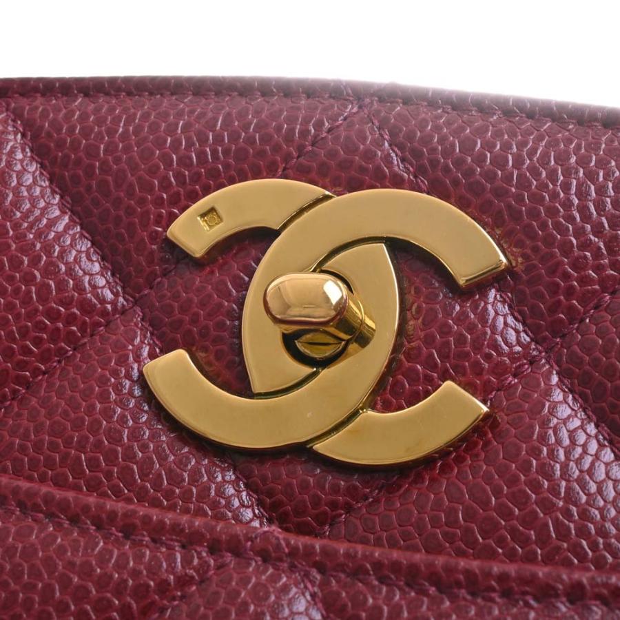 CHANEL シャネル レザー ココマーク チェーン ショルダーバッグ