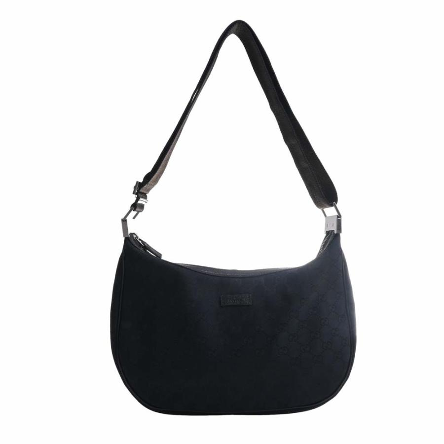 GUCCI Gucci グッチ GGキャンバス ショルダーバッグ 122790 ブラック