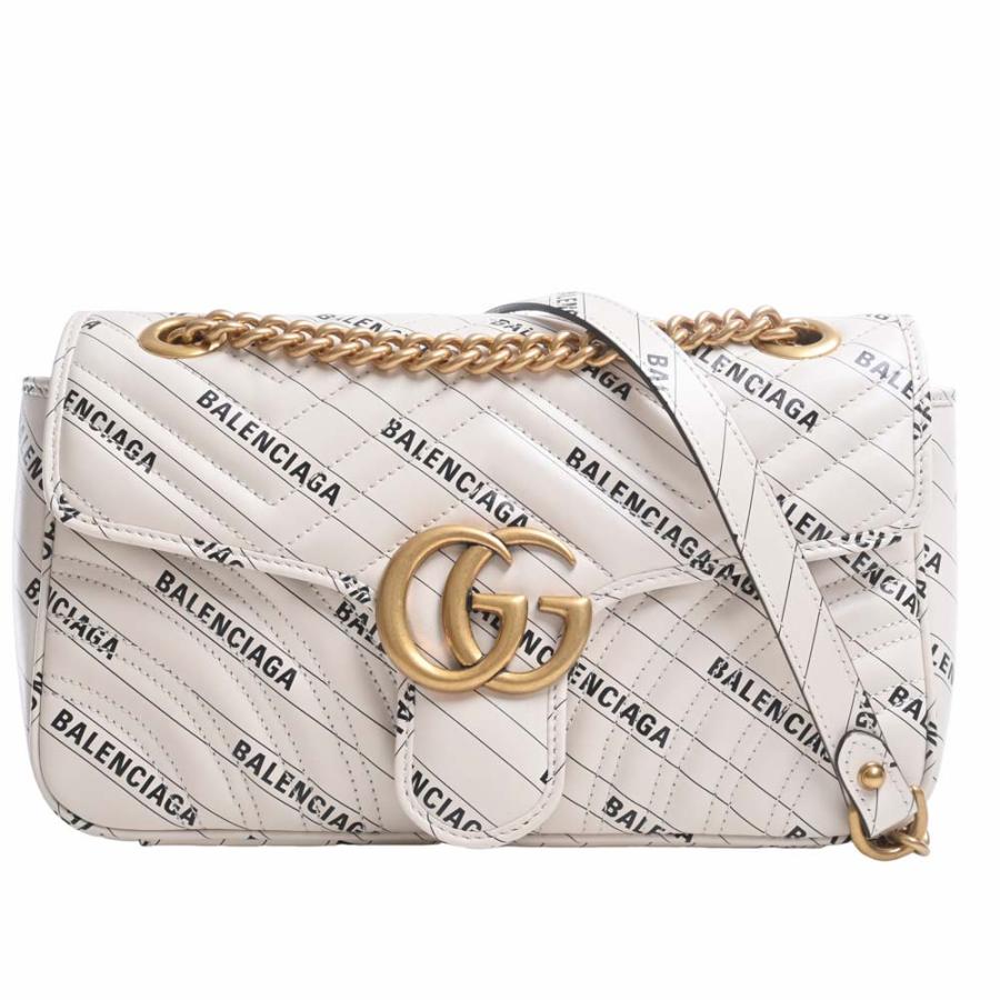 GUCCI Gucci グッチ バレンシアガコラボ GGマーモント レザー ザ 