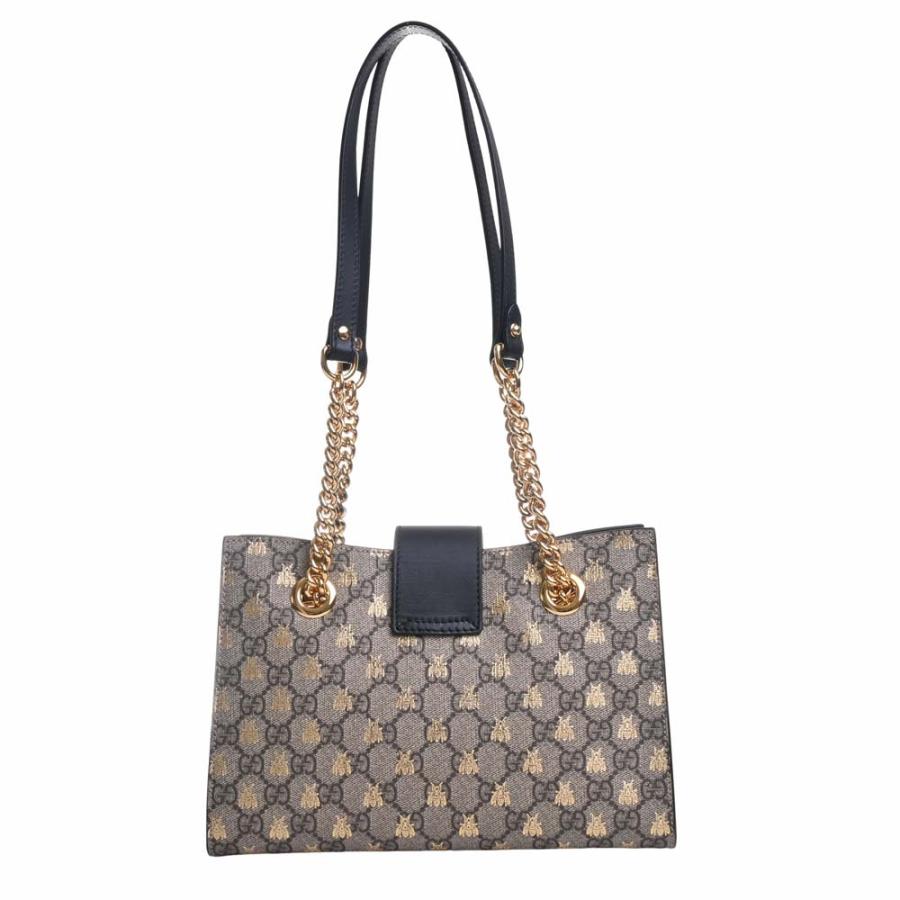 GUCCI Gucci グッチ GGスプリーム レザー パドロック GG