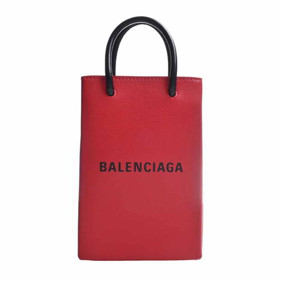 Balenciaga バレンシアガ レザー ショッピング 2WAY フォンホルダー