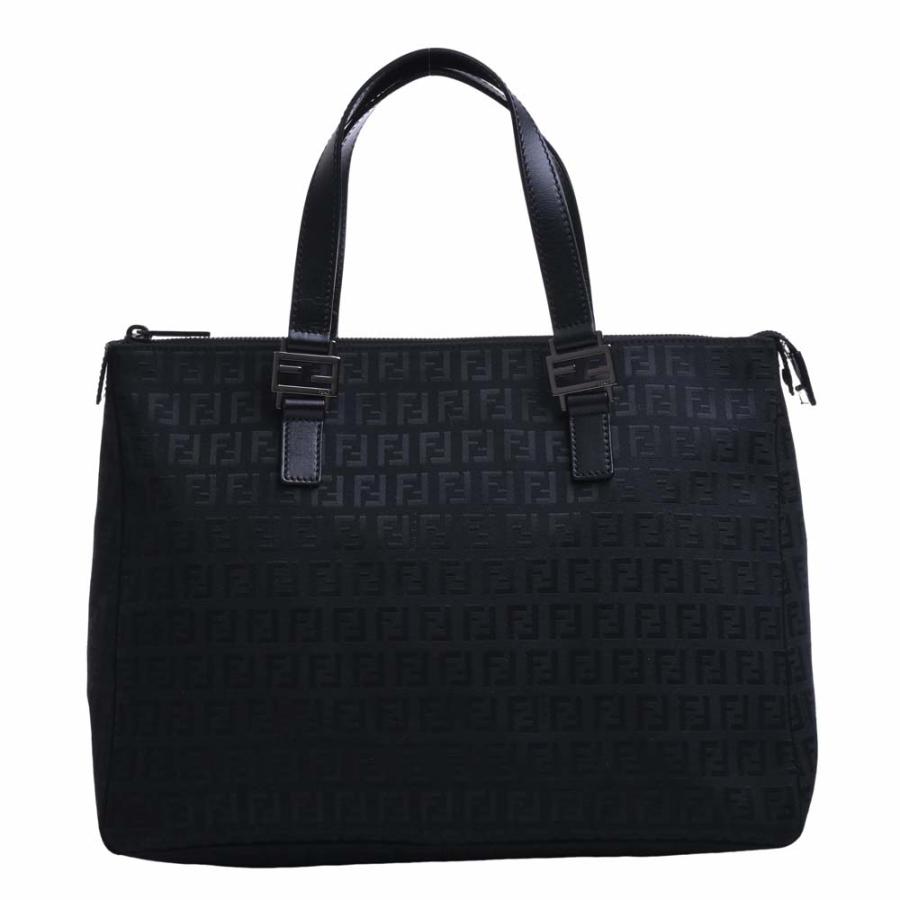 FENDI フェンディ キャンバス ズッキーノ ハンドバッグ 8BH138 