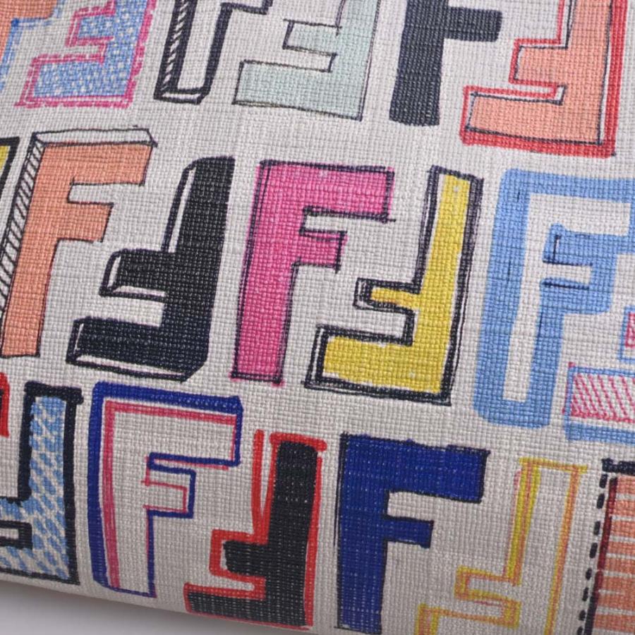 FENDI フェンディ ズッカ チェーン ポーチ 8BR592 マルチカラー