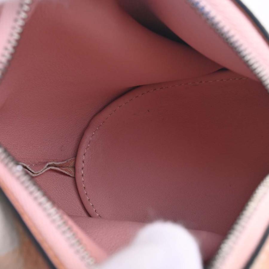 LOEWE ロエベ レザー バニー チェック柄 ショルダーバッグ