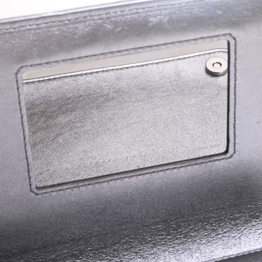 miu miu（ミュウミュウ） マテラッセ チェーン ショルダーウォレット