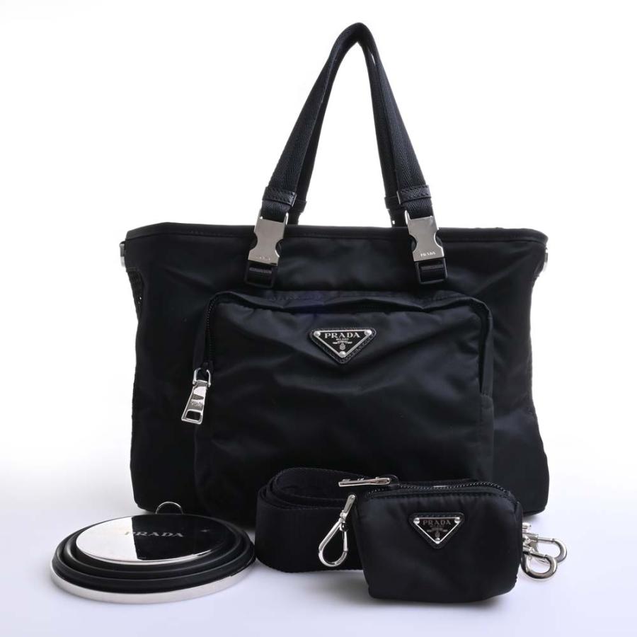 【PRADA】プラダ　ナイロン ペットバッグ 日本未入荷】PRADA◇Re-Nylon レザー ペット バッグ (PRADA