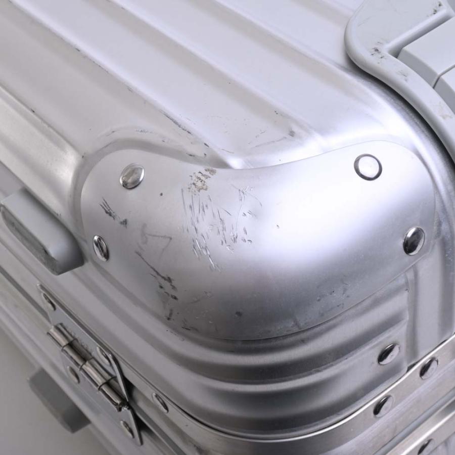 RIMOWA アルミニウム シルバー大型キャリーケース RIMOWA - RIMOWA キャリーケース 4輪 キャビンS シルバー 31Lの