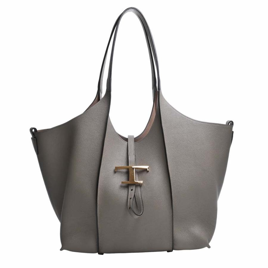 TOD'S トッズ レザー Tタイムレス ショッピングバッグ スモール TOD'S トッズ レザー Tタイムレス ショッピングバッグ スモール