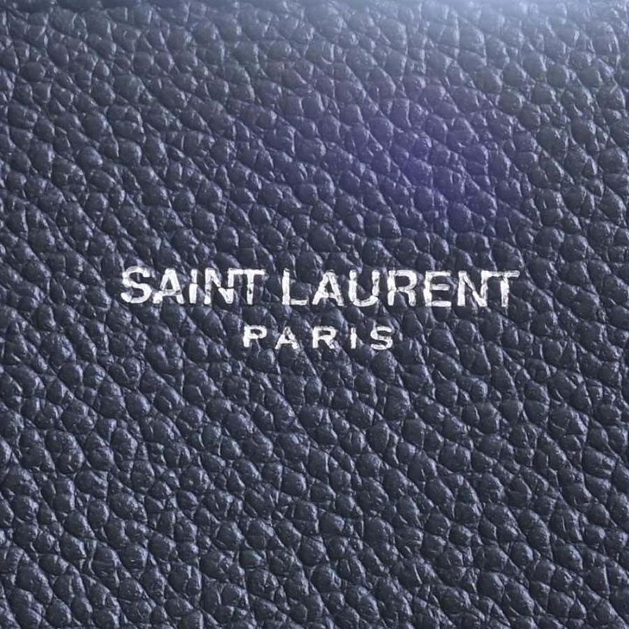 SAINT LAURENT サンローラン レザー ショッピングバッグ トート