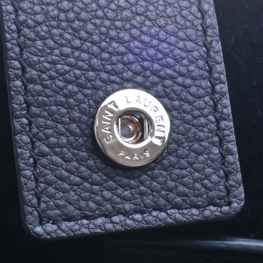 SAINT LAURENT サンローラン レザー ショッピングバッグ トート