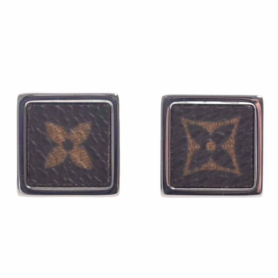 LOUIS VUITTON ルイヴィトン カフリンクス モノグラム スクエア カフス