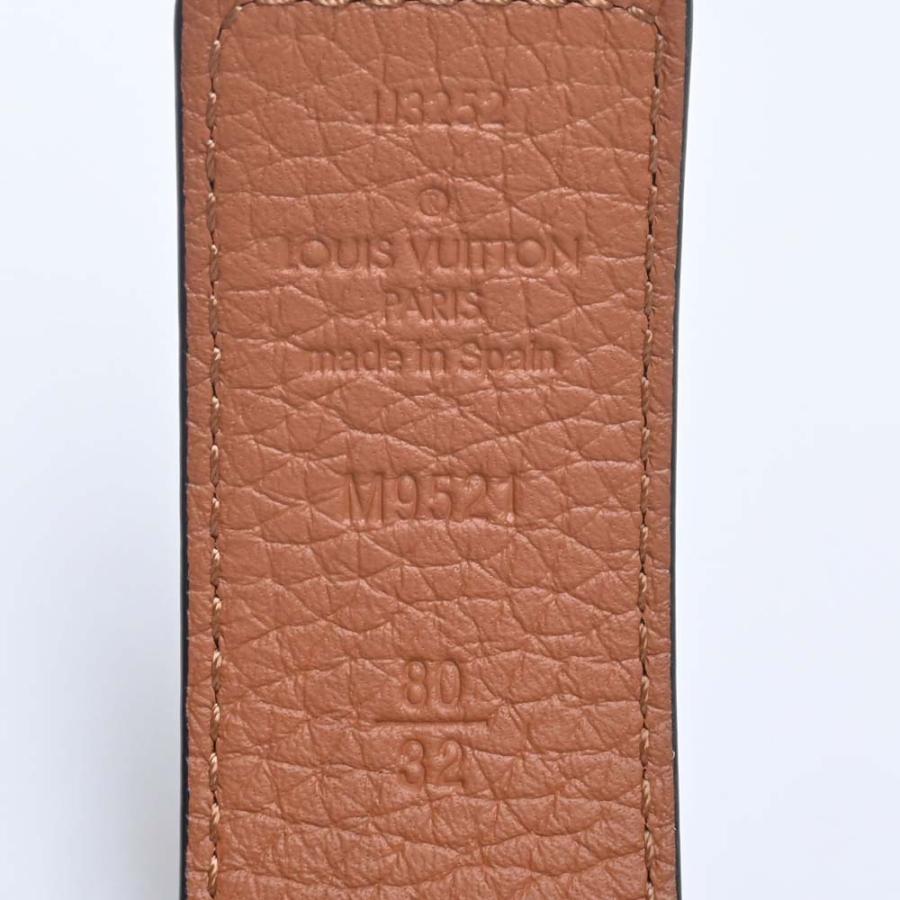 LOUIS VUITTON ルイヴィトン レザー サンチュール イニシャル