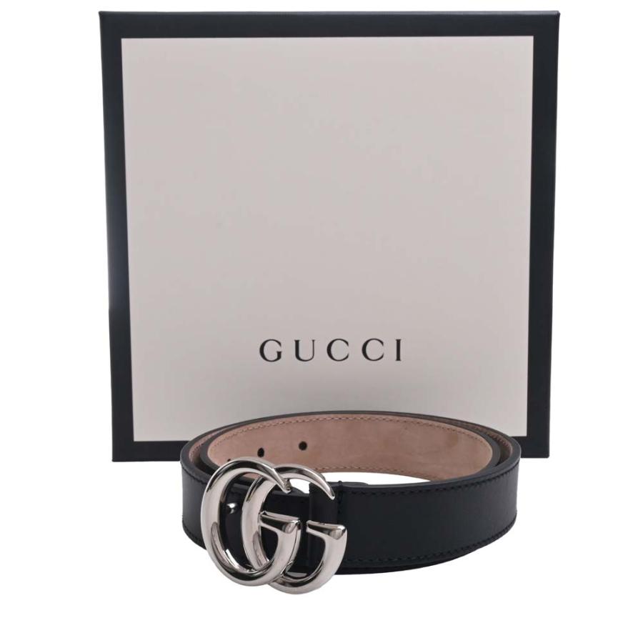 GUCCI（グッチ） チルドレンズ レザー ダブルG ベルト #L 432707