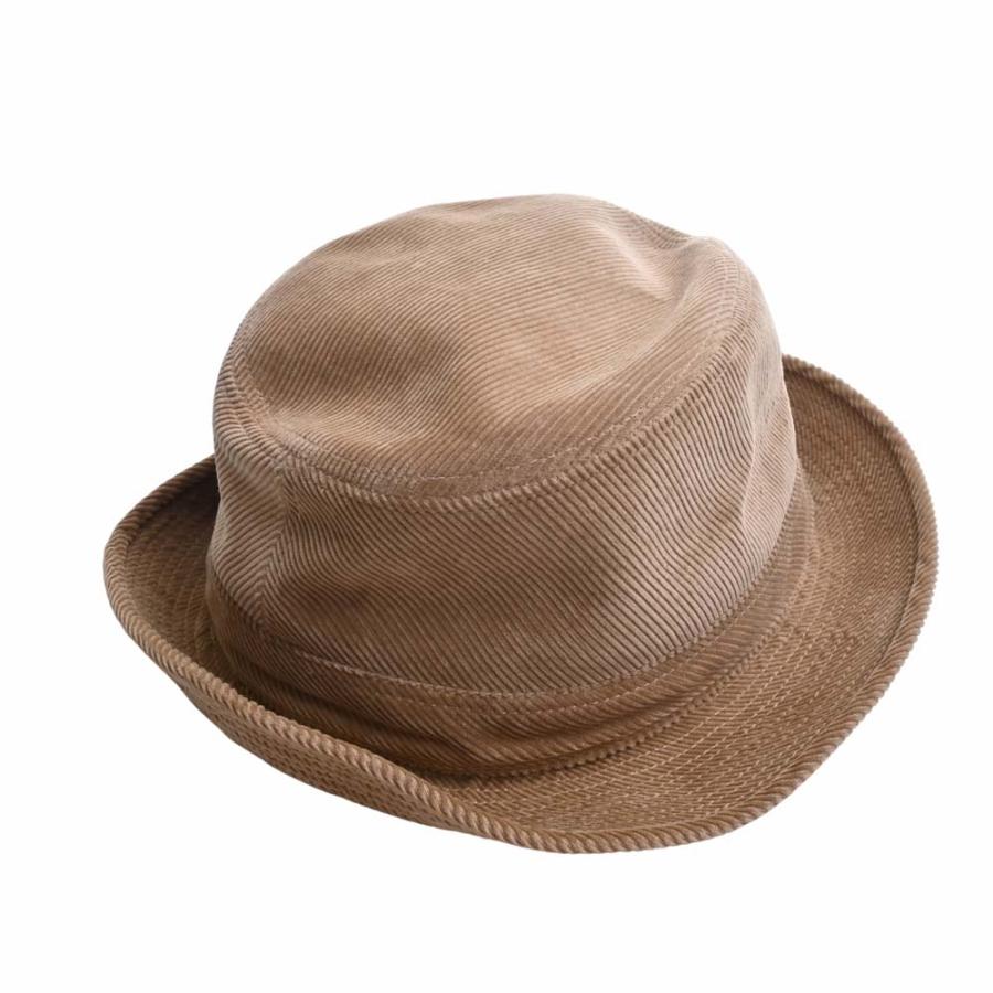HERMES エルメス コットン コーデュロイ ハット #58 ベージュ 