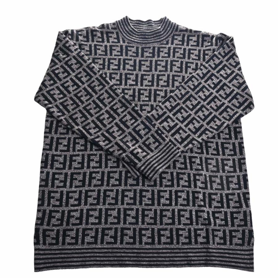 フェンディ ズッカ柄 ウールセーター