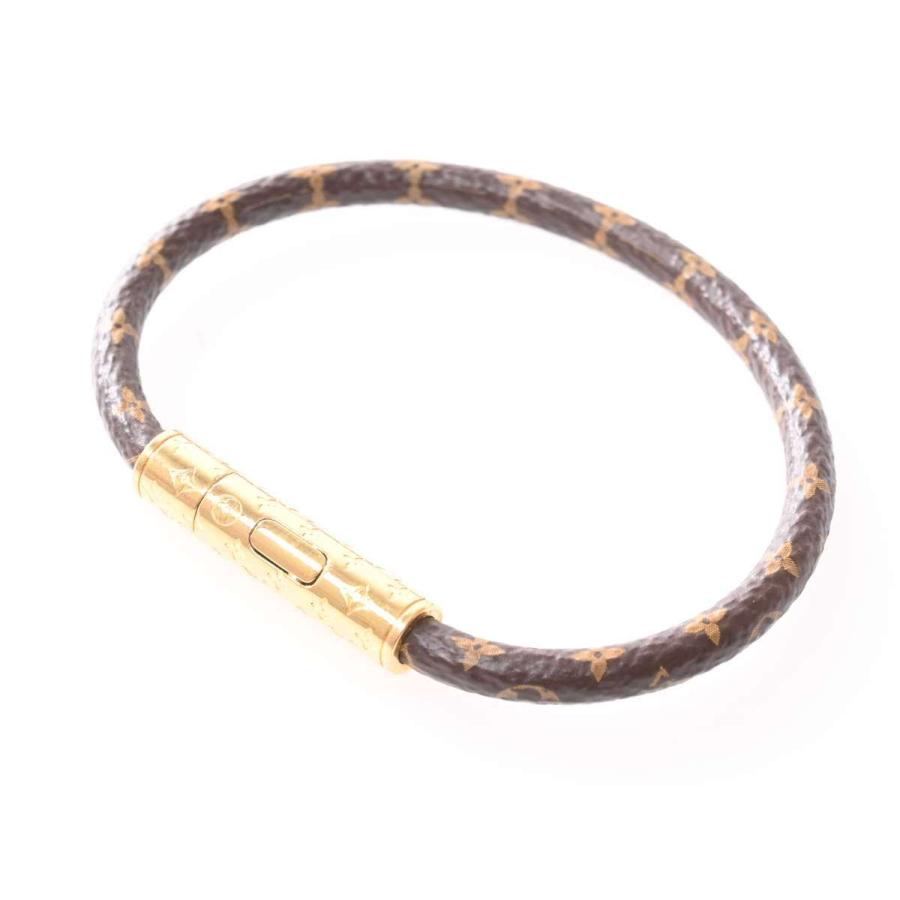 ルイヴィトン Louis Vuitton モノグラム ブラスレ Lvコンフィデンシャル ブレスレット ブラウン Pvc ブランド 中古 B ブランド楽市 通販 Yahoo ショッピング