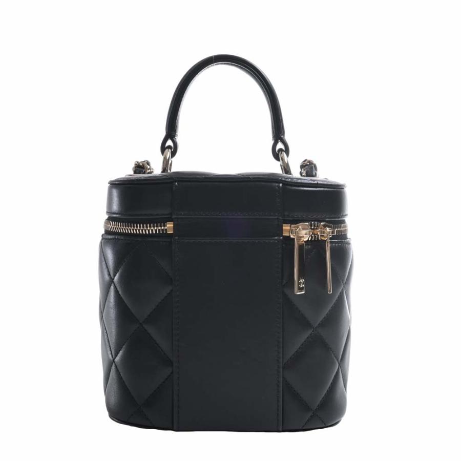 CHANEL シャネル ラムスキン マトラッセ ココマーク 2WAY 縦型 CHANEL シャネル ラムスキン マトラッセ ココマーク 2WAY 縦型