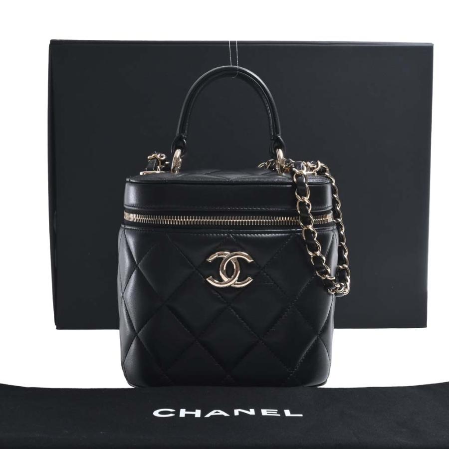 CHANEL シャネル ラムスキン マトラッセ ココマーク 2WAY 縦型 CHANEL シャネル ラムスキン マトラッセ ココマーク 2WAY 縦型