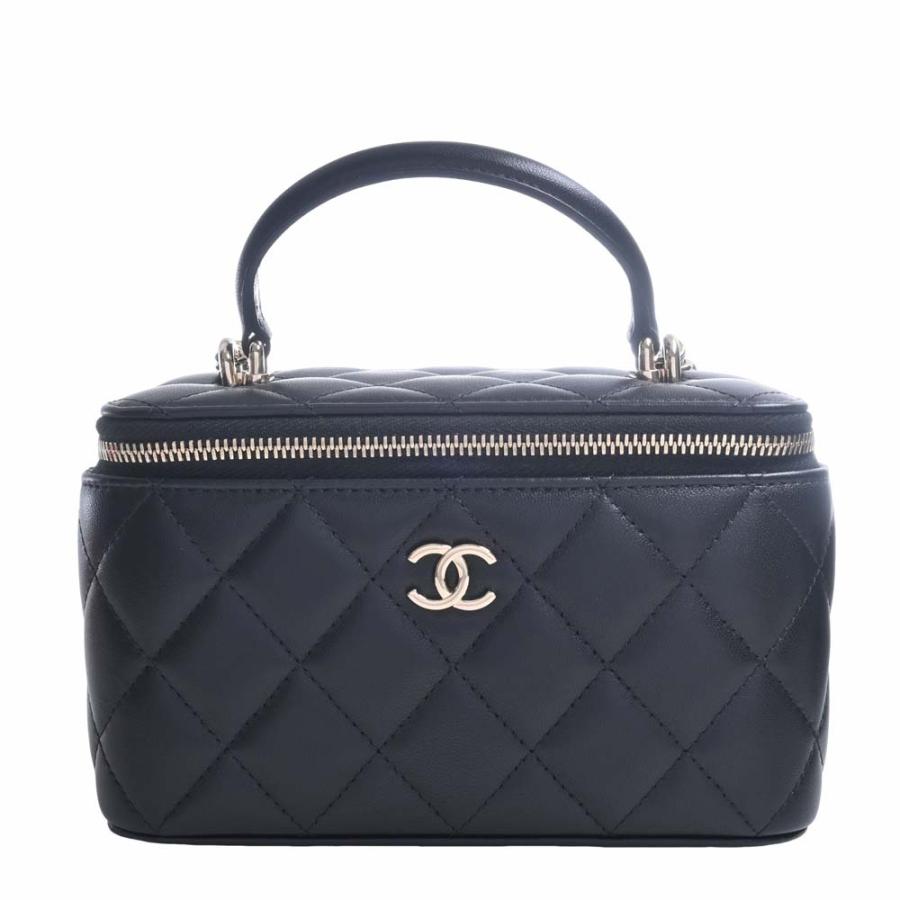 CHANEL シャネル ラムスキン マトラッセ ココマーク トップ