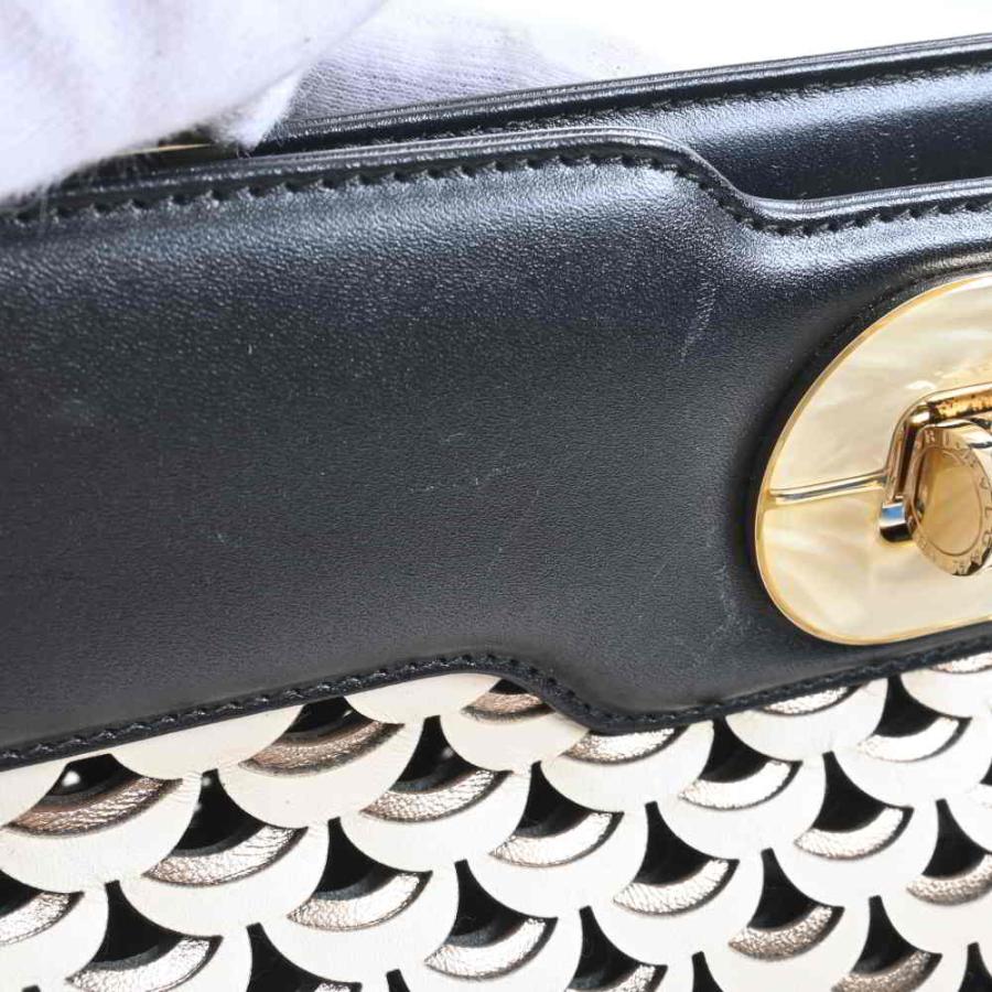 超高品質 BVLGARI ブルガリ イザベラ ロッセリーニ レザー 2WAY