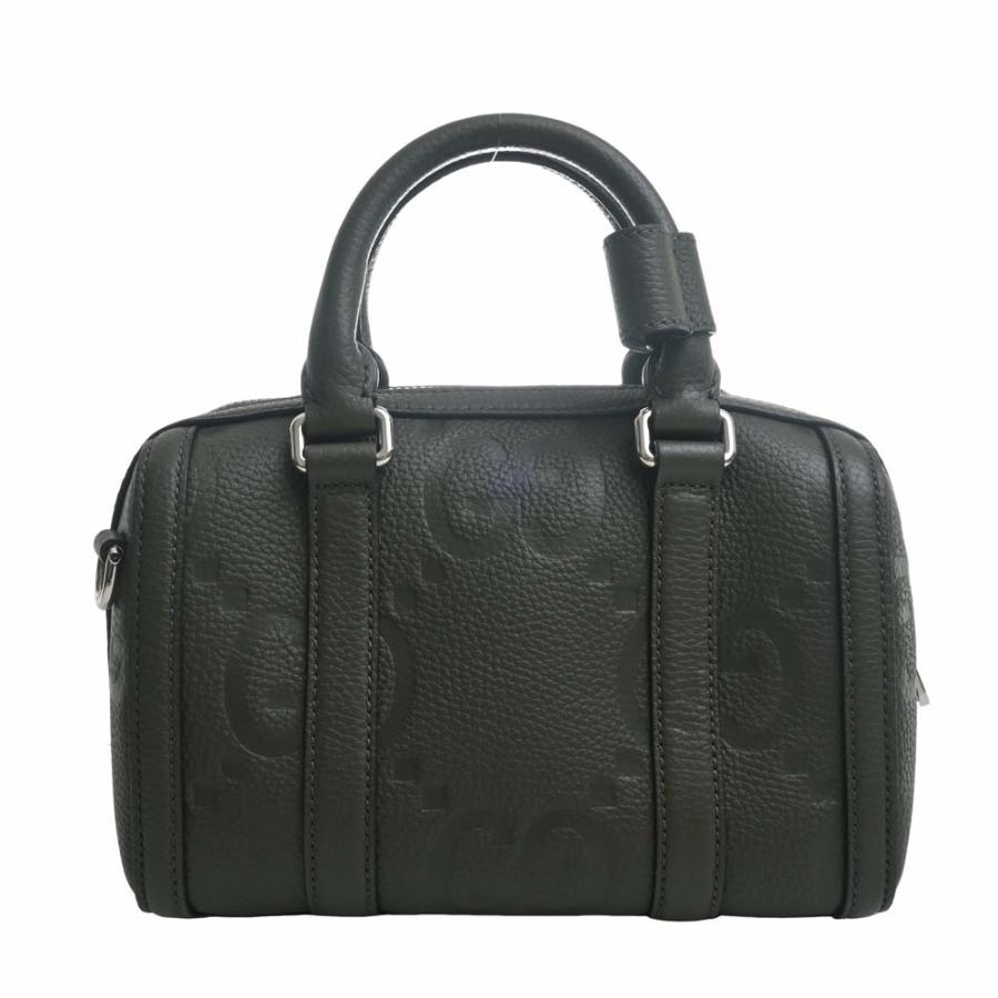 GUCCI Gucci グッチ ジャンボGG レザー ミニ ダッフルバッグ GUCCI Gucci グッチ ジャンボGG レザー ミニ ダッフルバッグ