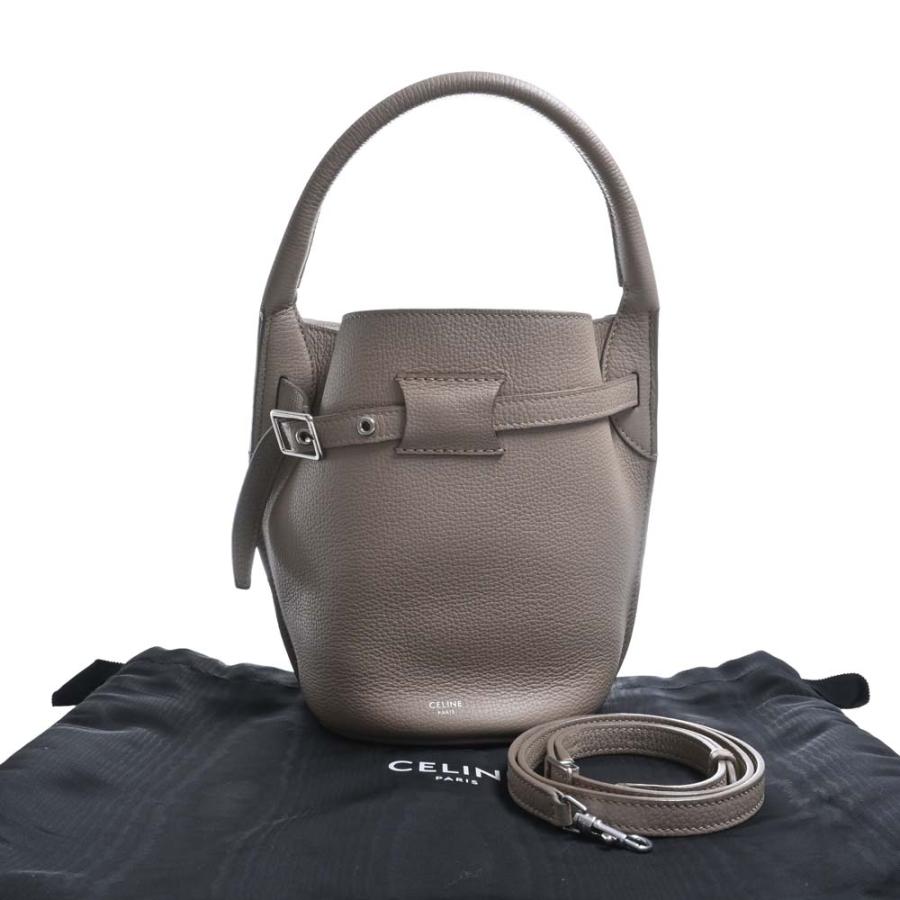 CELINE Celine セリーヌ ビッグバッグ バケットナノ レザー 2WAY