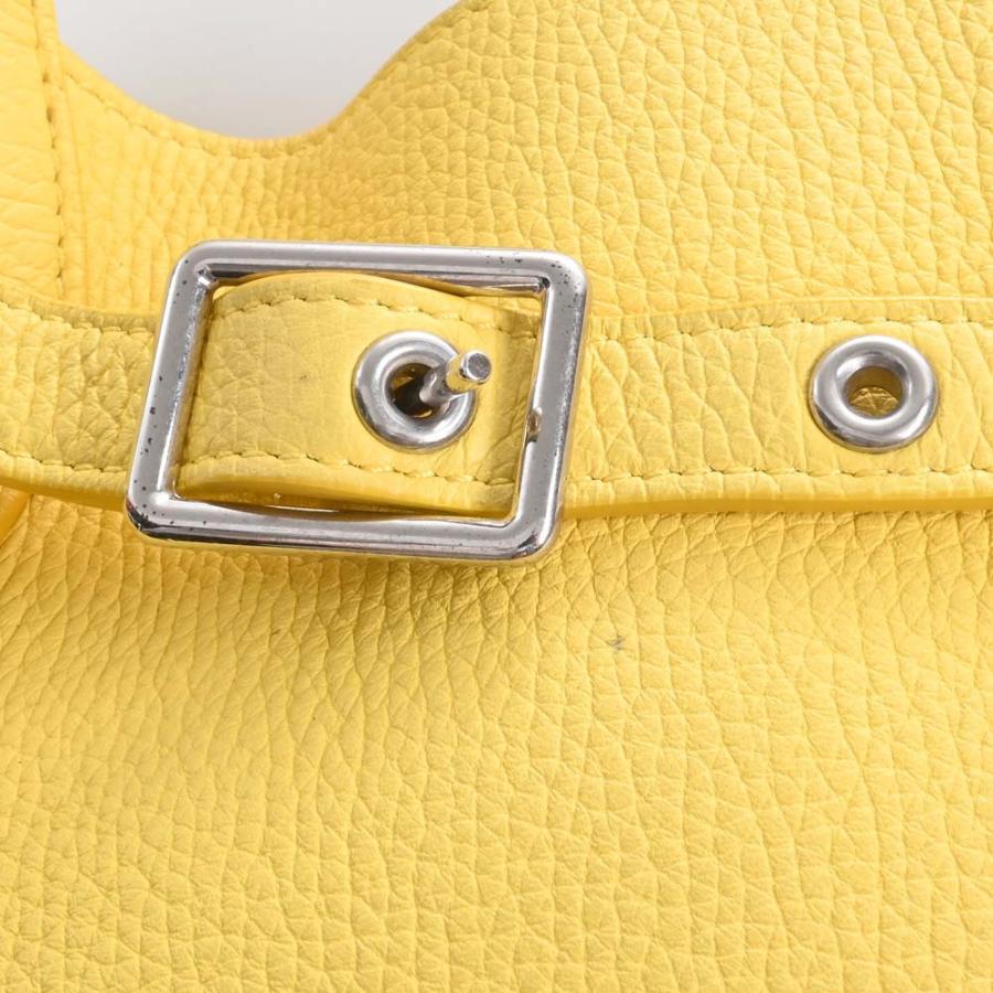 【美品】セリーヌ ビッグバッグ 2way ショルダー レザー ベルト イエロー 美品】セリーヌ ビッグバッグ 2way ショルダー レザー ベルト