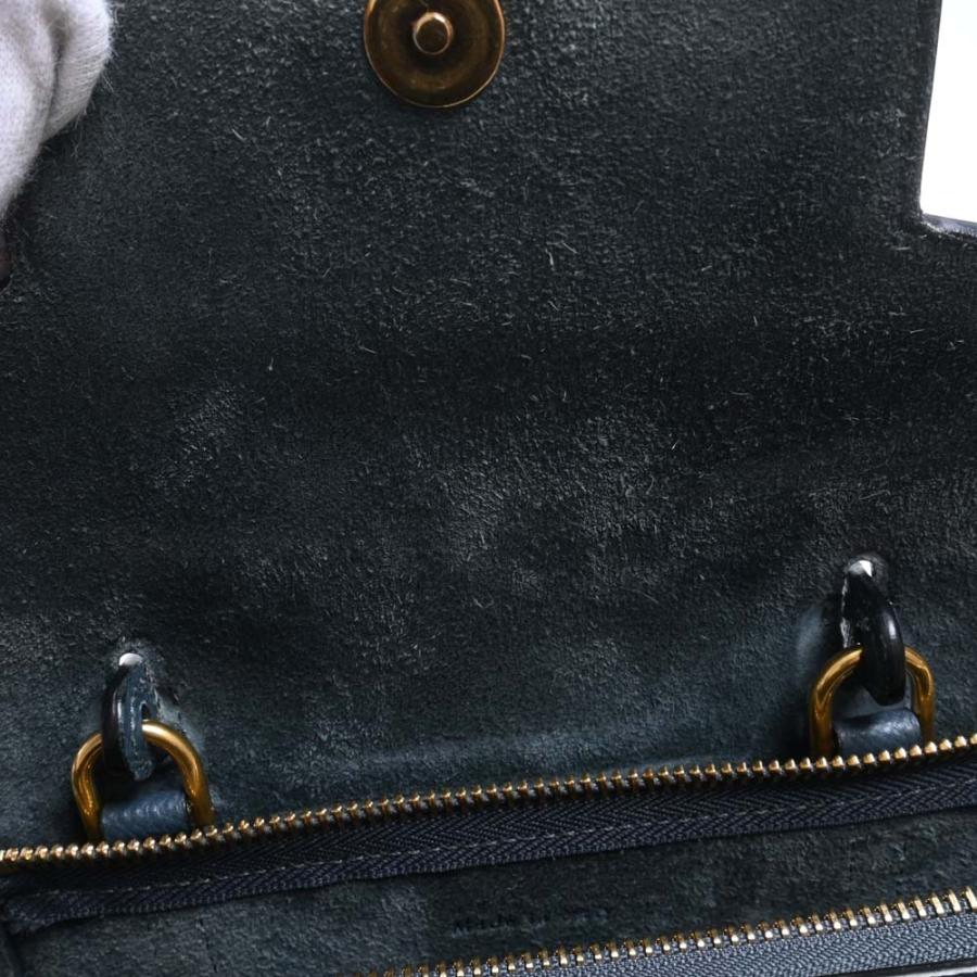 CELINE Celine セリーヌ レザー ベルトバッグ ナノ 2WAY