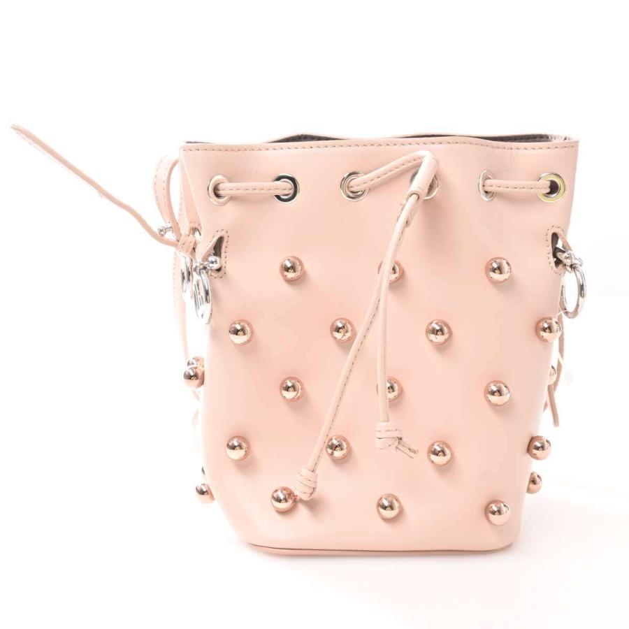 受注発注 フェンディ Fendi ミニモントレゾール レザー スタッズ 2wayショルダーバッグ ピンク ショルダーバッグ ブランド 中古 訳ありセール格安 Www Skylanceronline Com