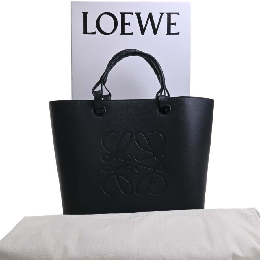 LOEWE ロエベ レザー アナグラム 2WAY トートバッグ A657T23X02 ブラック レディース by｜b-rakuichi｜03