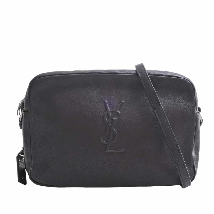 SAINT LAURENT サンローラン レザー ルー カメラバッグ