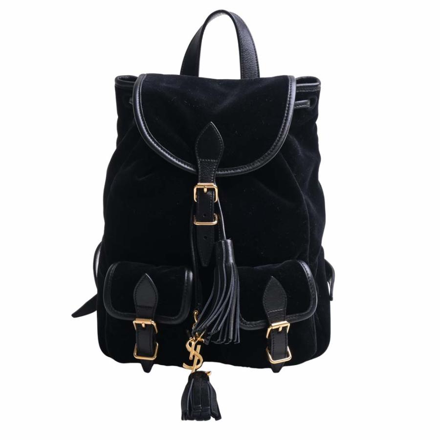 SAINT LAURENT サンローラン ベロア フェスティバル バック SAINT LAURENT サンローラン ベロア フェスティバル バック