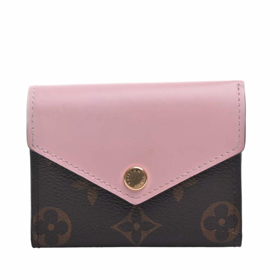 LOUIS VUITTON ルイヴィトン モノグラム ポルトフォイユ ゾエ 三つ折り 