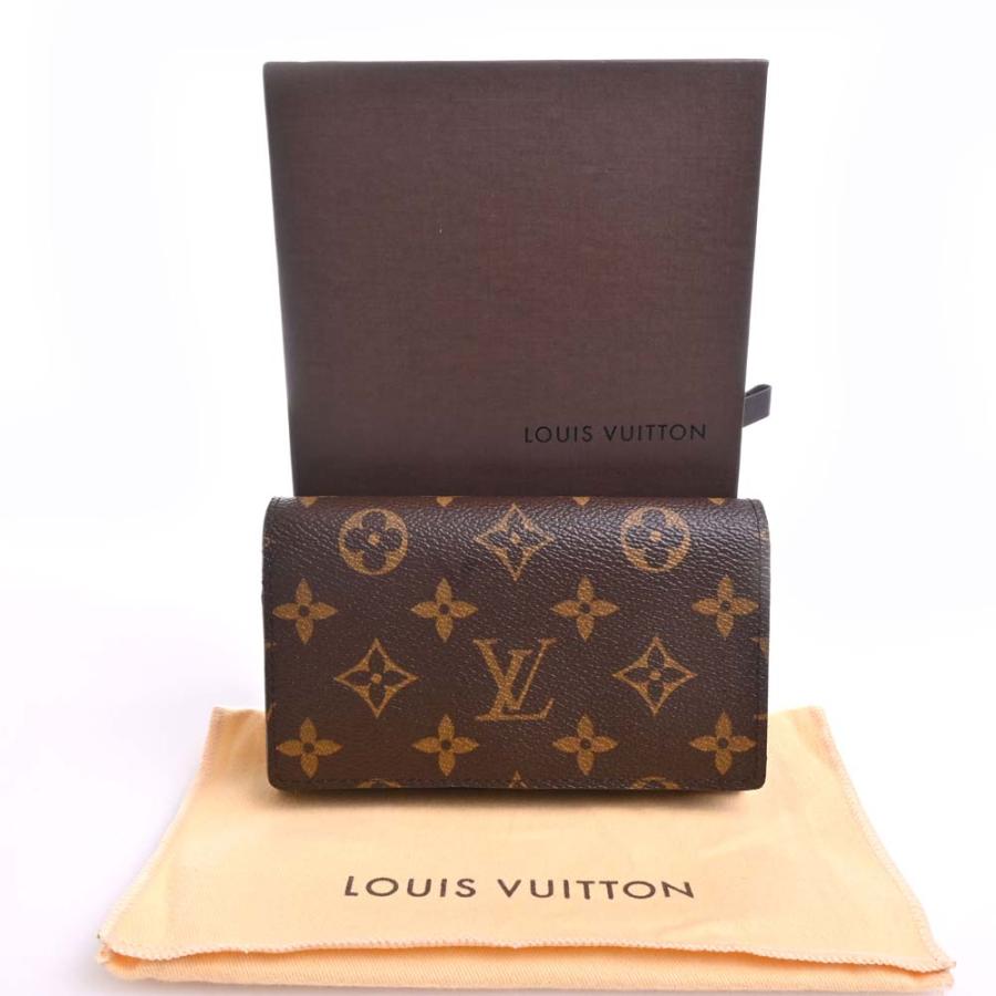 ルイヴィトン 折り財布 モノグラム トレゾール L字 　コンパクト ルイヴィトン 折り財布 モノグラム トレゾール L字 コンパクト