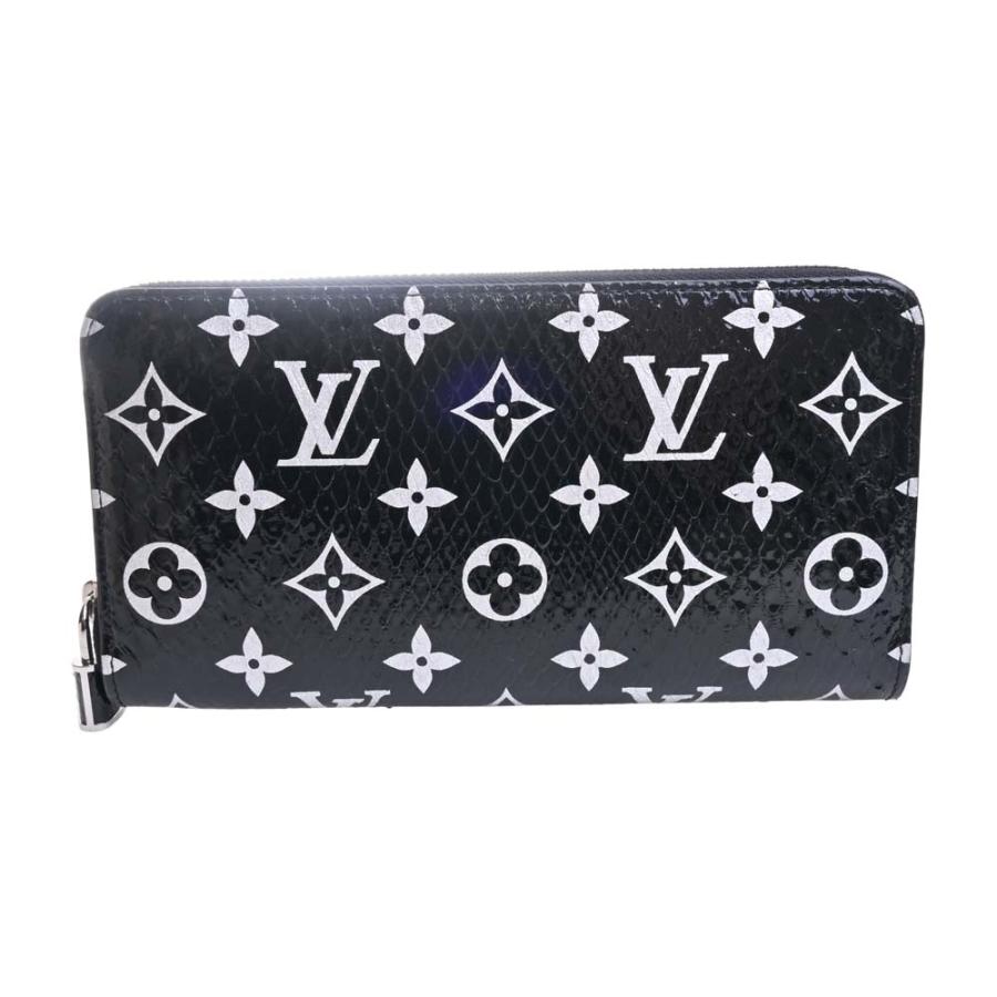 LOUIS VUITTON ルイヴィトン モノグラム パイソン ジッピーウォレット ラウンドファスナー 長財布 N96955 ブラック レディース  by : b5023559200004858 : ブランド楽市xRAREMY - 通販 - Yahoo!ショッピング