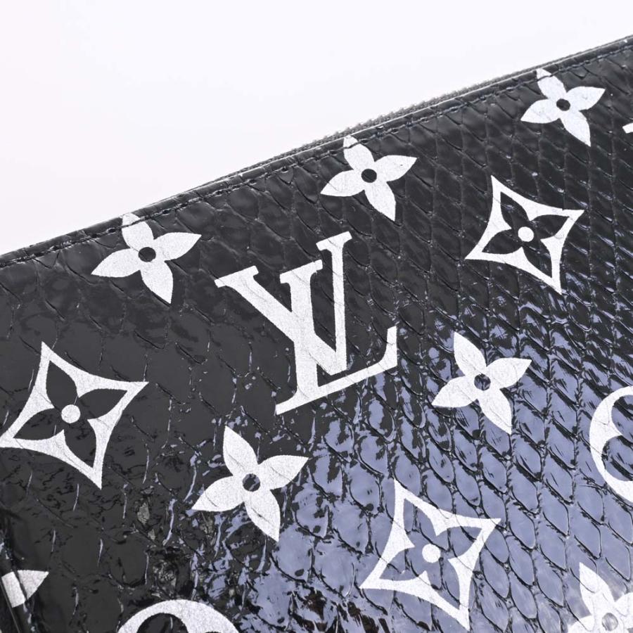 LOUIS VUITTON ルイヴィトン モノグラム パイソン ジッピー