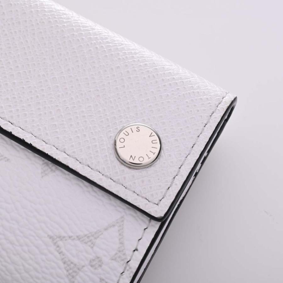 ルイヴィトン タイガラマ ディスカバリーコンパクト ホワイト 折り財布 LOUIS VUITTON ルイヴィトン タイガラマ ディスカバリー