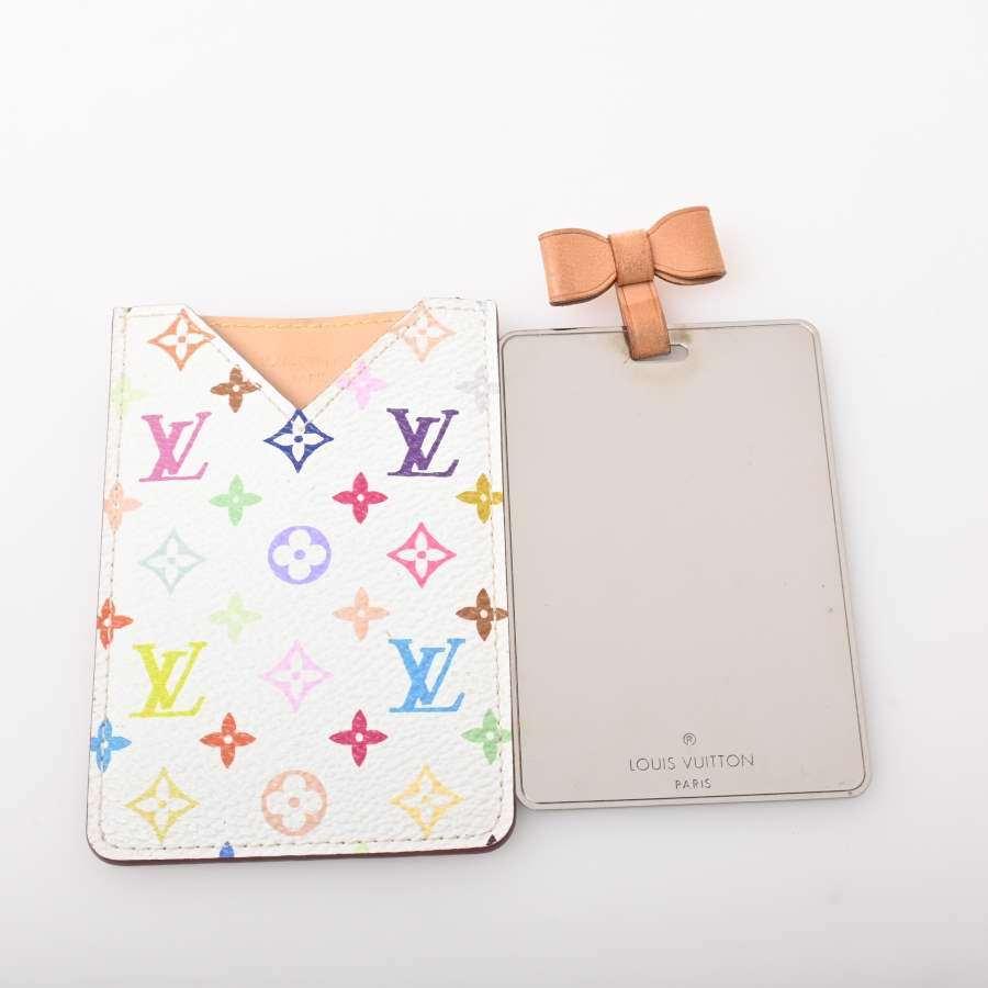 格安 マルチ ルイヴィトン Vuitton Louis エテュイミロワール 中古 ブランド Pvc マルチカラー 鏡 コンパクトミラー その他財布 帽子 ファッション小物 Www Jntuinfo In