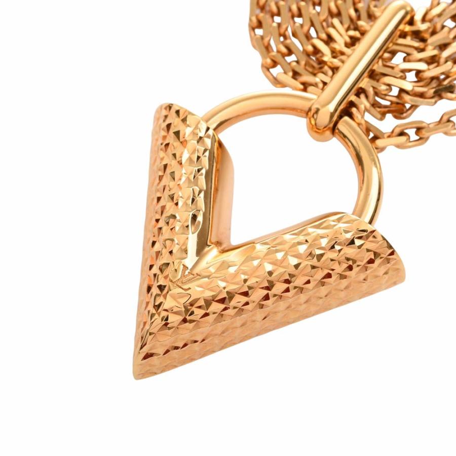 Louis Vuitton ネックレス ゴールド LOUIS VUITTON ルイヴィトン エッセンシャルV チョーカー