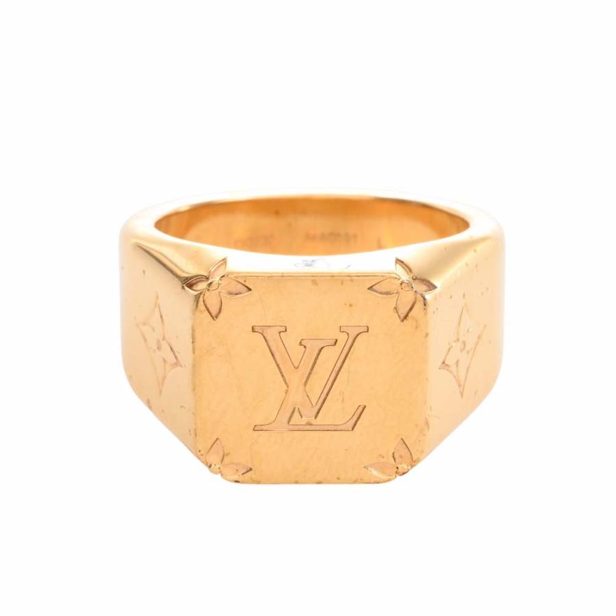 LOUIS VUITTON ルイヴィトン モノグラム シグネットリング #L