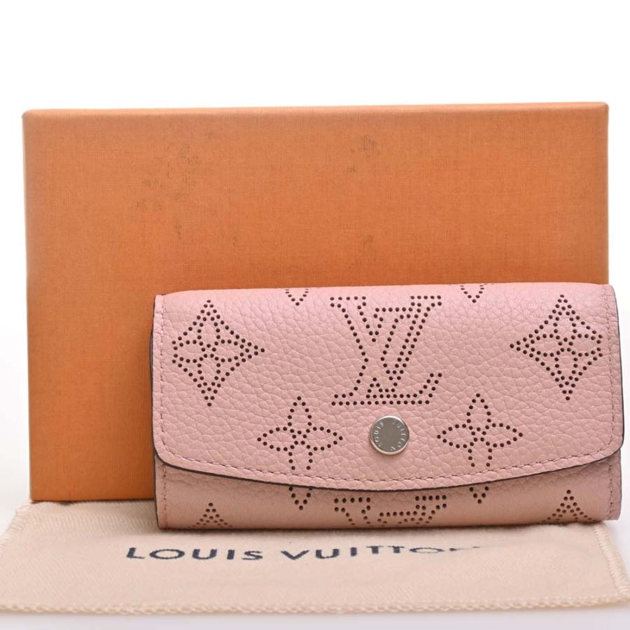 LOUIS VUITTON ルイヴィトン マヒナ ミュルティクレ 4連 キーケース 