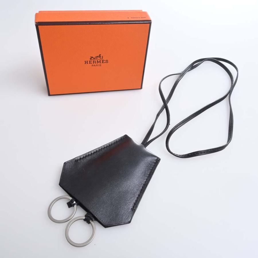HERMES エルメス ボックスカーフ クロシェット キーリング HERMES エルメス ボックスカーフ クロシェット キーリング