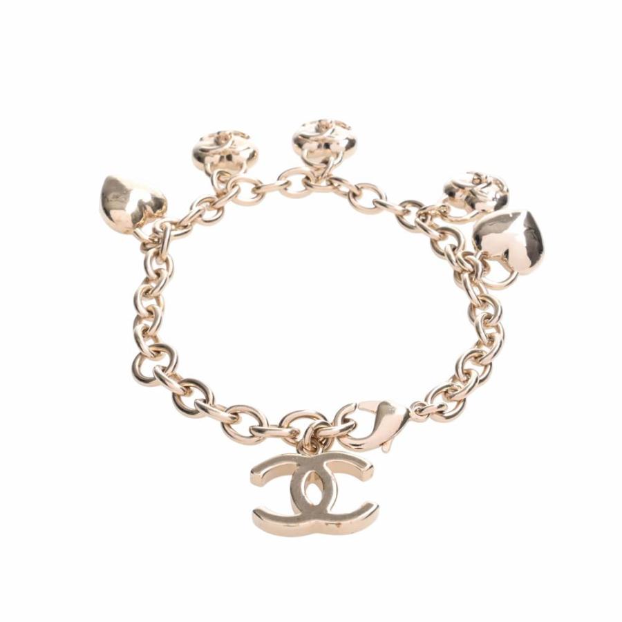 CHANEL シャネル ハート ココマーク ブレスレット B22 B CHANEL シャネル ハート ココマーク ブレスレット B22 B