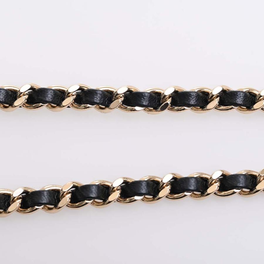 シャネル　ツイード　ネックレス　正規品 CHANEL シャネル ツイード ハート ココマーク チェーン