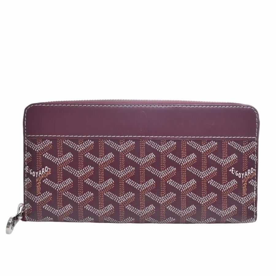 GOYARD ゴヤール レザー マティニョンGM ラウンドファスナー 長財布 