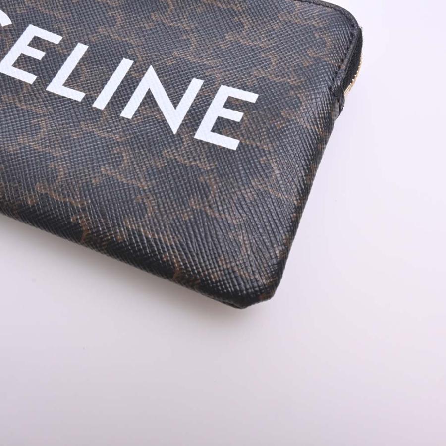 値下げ中　セリーヌ　レディース トリオンフ柄 キーリング付き ケース CELINE Triomphe(セリーヌ トリオンフ) キーケース(レディース
