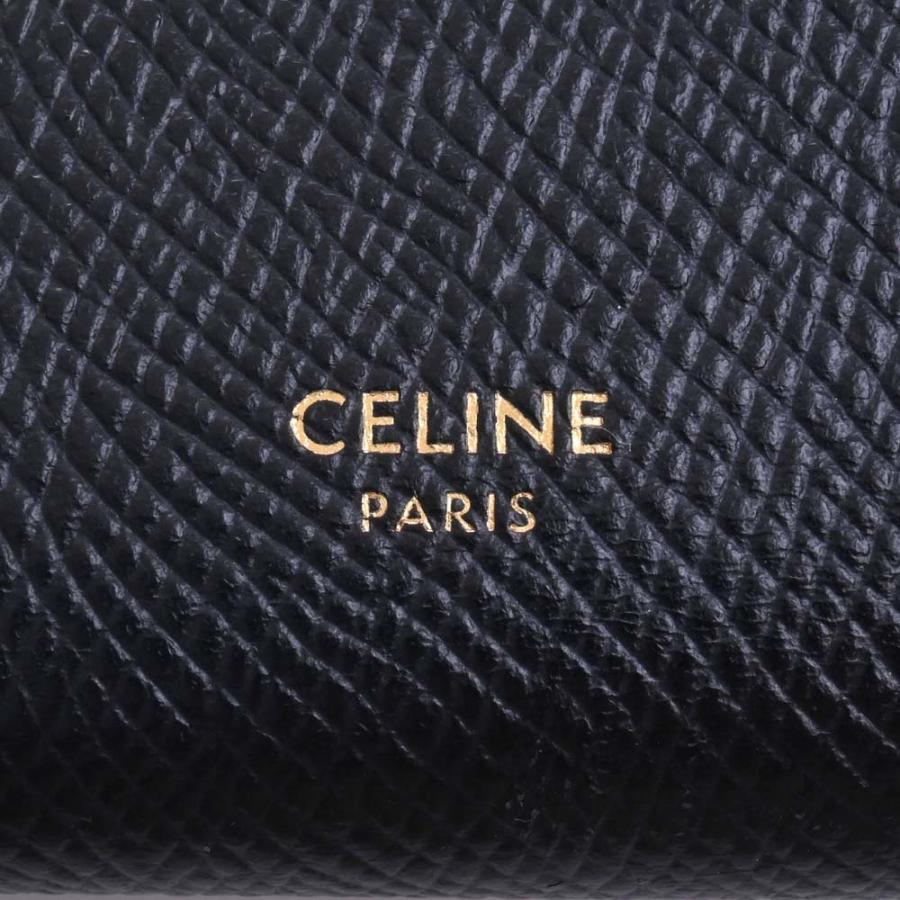 CELINE Celine セリーヌ レザー ストラップウォレット