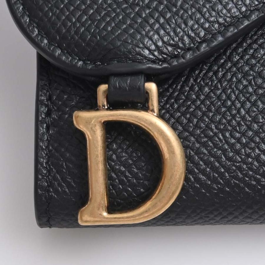 Christian Dior クリスチャンディオール レザー サドル ロータス