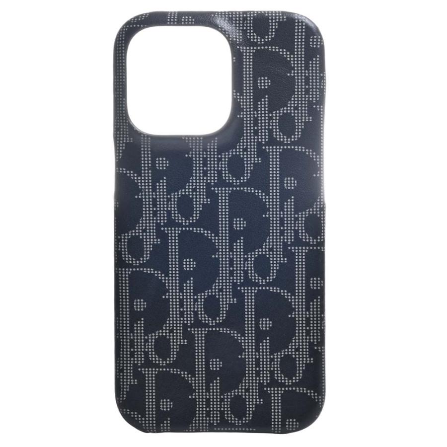 Christian Dior クリスチャンディオール オブリーク レザー iPhone 