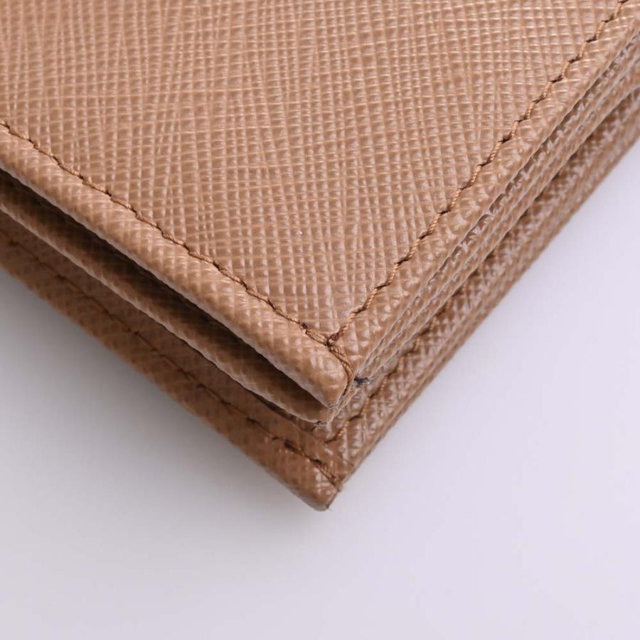 PRADA プラダ サフィアーノ トライアングルロゴ 二つ折り